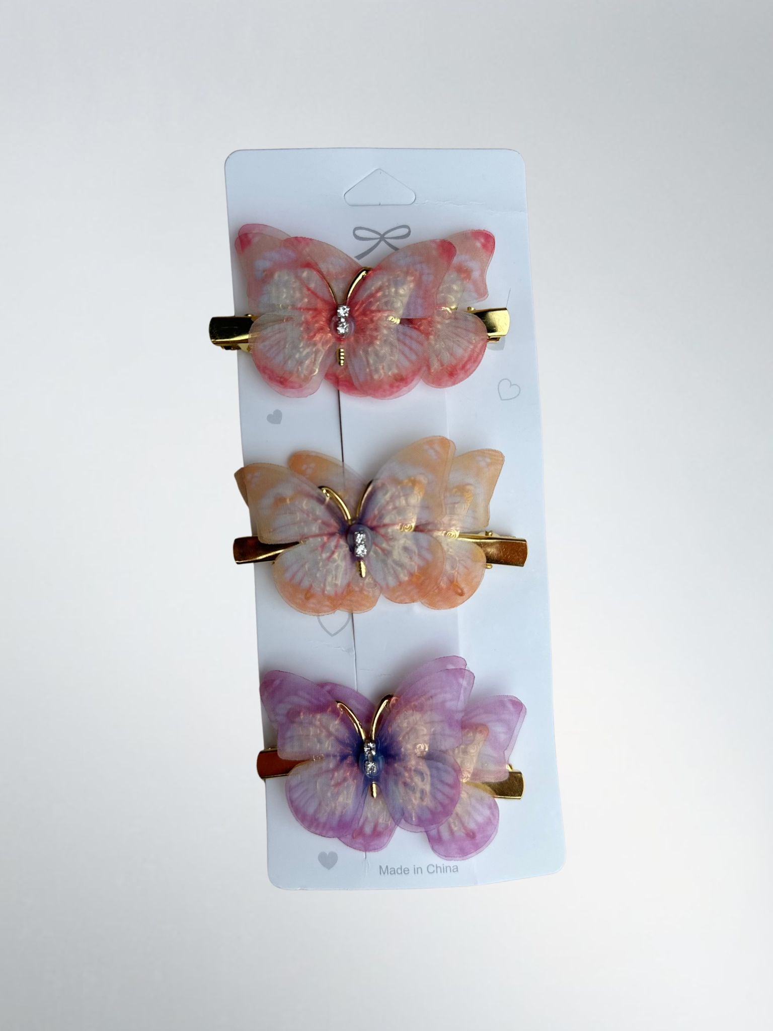 Butterfly Hair Clips